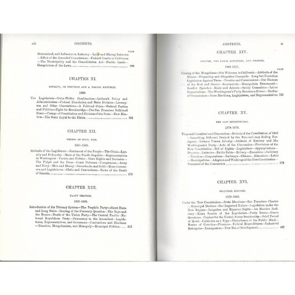 History of California, Volume VII, 1860–1890 by Hubert Howe Bancroft Volume XXIV - Picture 8 of 11